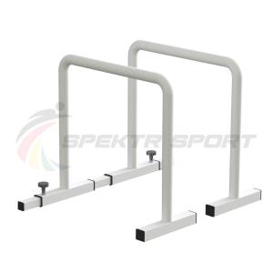 Купить Брусья напольные хайлетсы Spektr Sport цв. белый в Коркине 