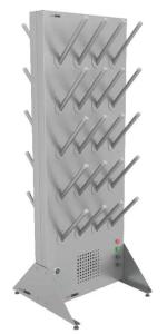 Купить Сушильный стеллаж для обуви SL1 Вираж эконом, двусторонний, с бактерицидной лампой (32 пар) в Коркине 