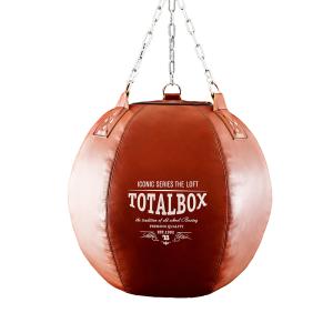 Купить Груша кожаная боксерская "LOFT Шар" Totalbox в Коркине 