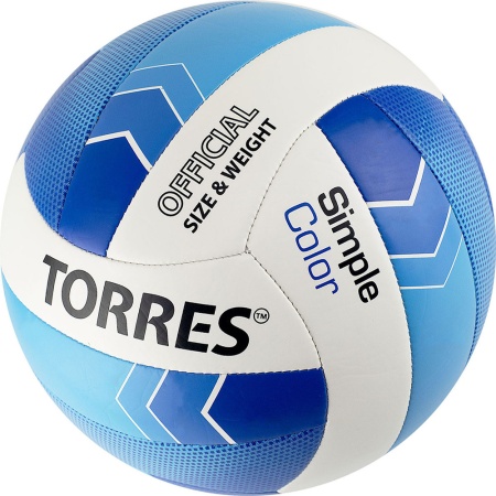 Купить Мяч волейбольный Torres Simple Color любительский р.5 в Коркине 